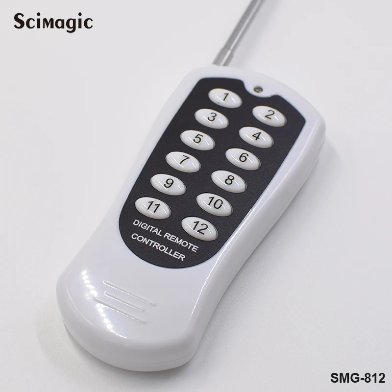 Беспроводной пульт дистанционного управления 433 мгц радиочастотный передатчик 12