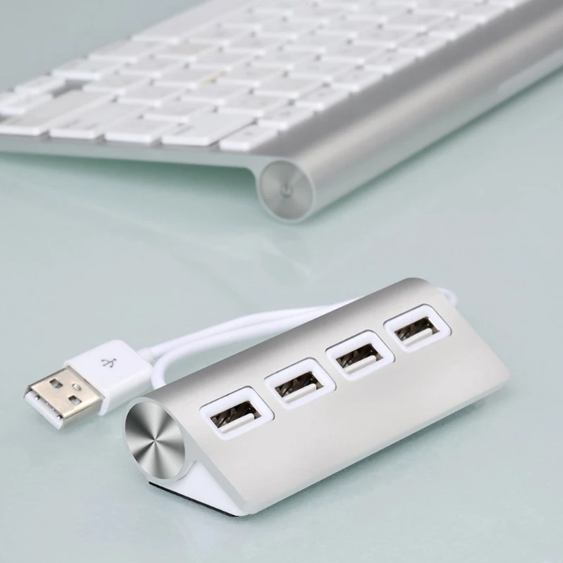 Алюминий USB 3 0 2 концентратор мульти-USB разветвитель адаптер 4 Порты и разъёмы