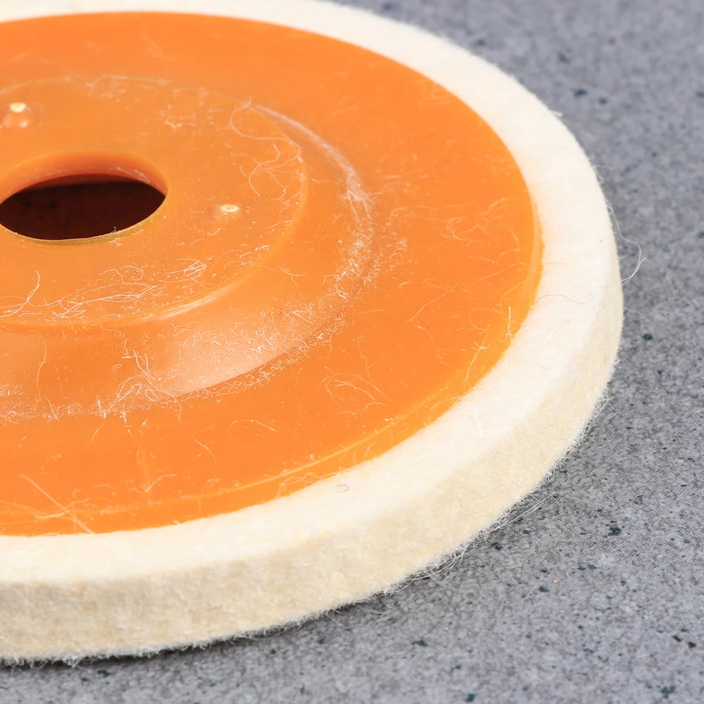 

10PCS Polishing Sheet Mirror Polishing Fine Wool Felt Fiber Wheel