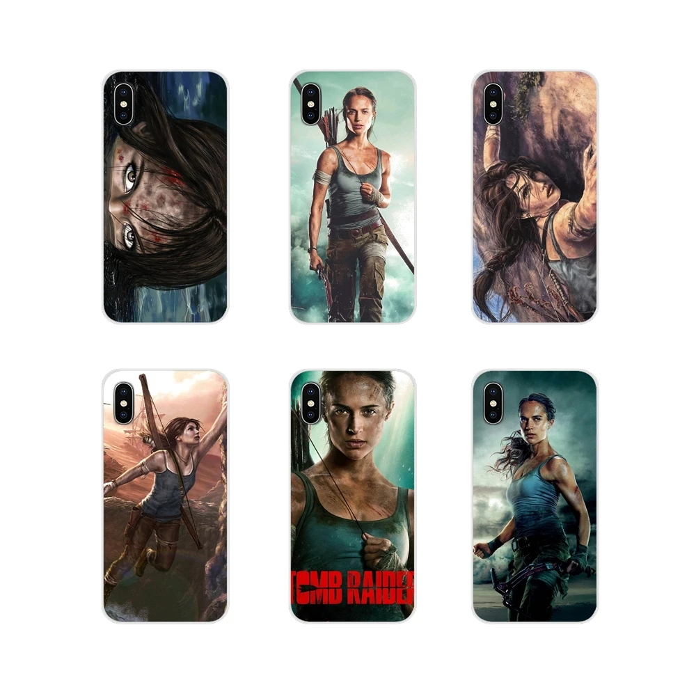 For Huawei G7 G8 P7 P8 P9 P10 P20 P30 Lite Mini Pro P Smart Plus 2017 2018 2019 TPU Transparent Bag Case Rise Of The Tomb Raider | Мобильные