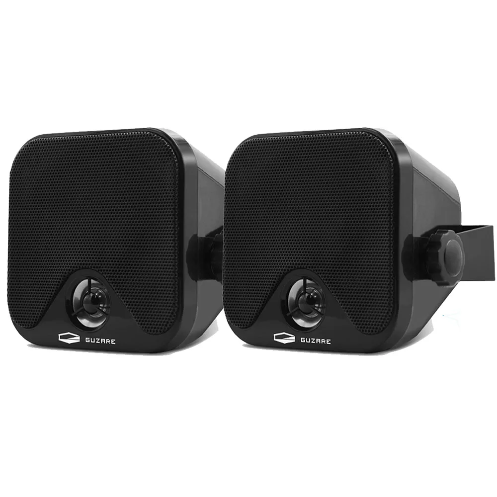 100W 4 Inch Waterproof Boat Marine Box Outdoor Speakers Surface Mounted For Jeep ATV UTV Golf Cart Power Sports Truck Tractor