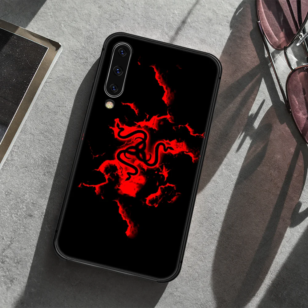 

Razer Brand Phone Case Cover For Samsung Galaxy A10 A11 A20 E A21 A30 A40 A41 A50 A51 A70 A71 A81 S 4G 5G black Cover Painting