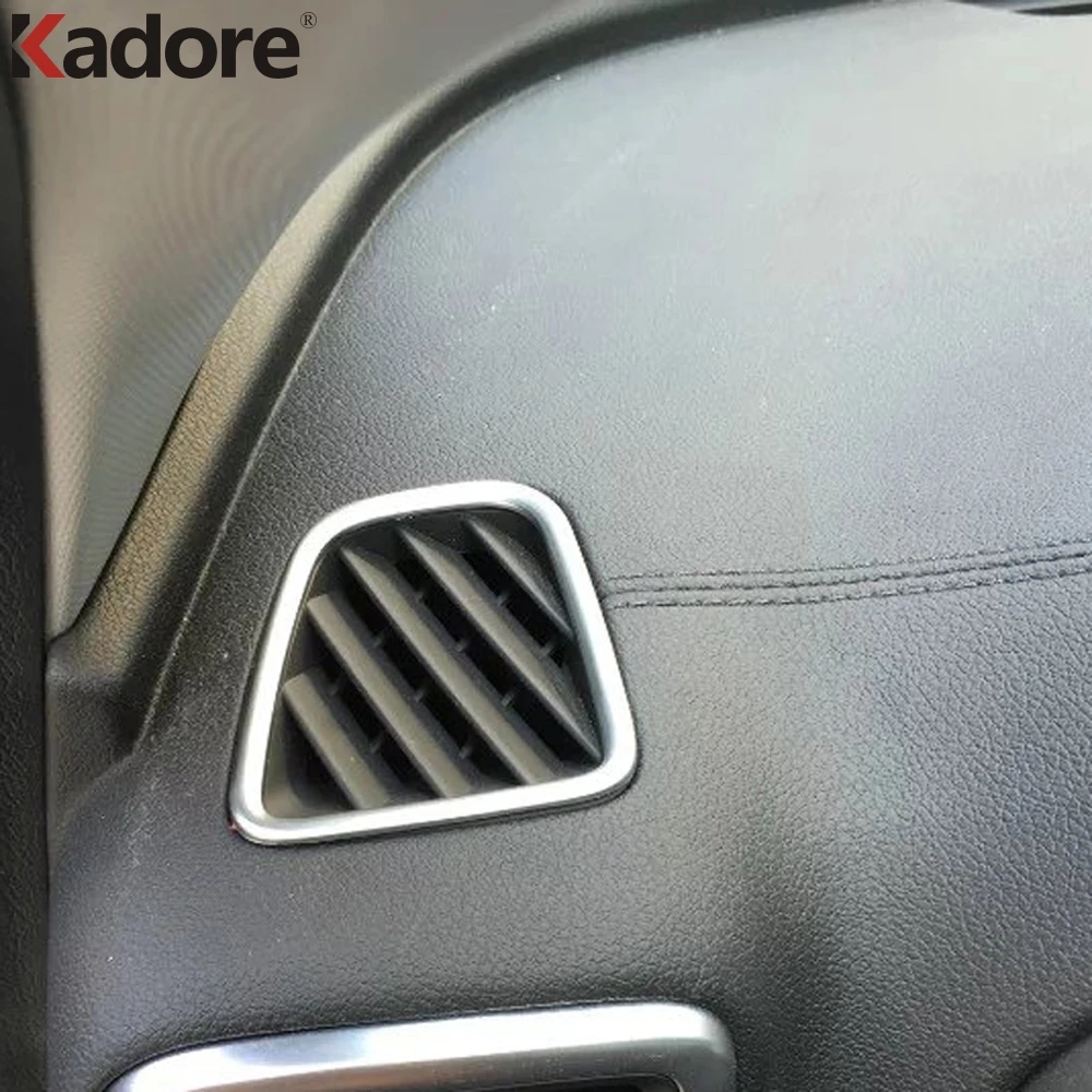 Фото Для KIA Sportage 2017 2018 ABS матовая крышка для вентиляционного отверстия кондиционера