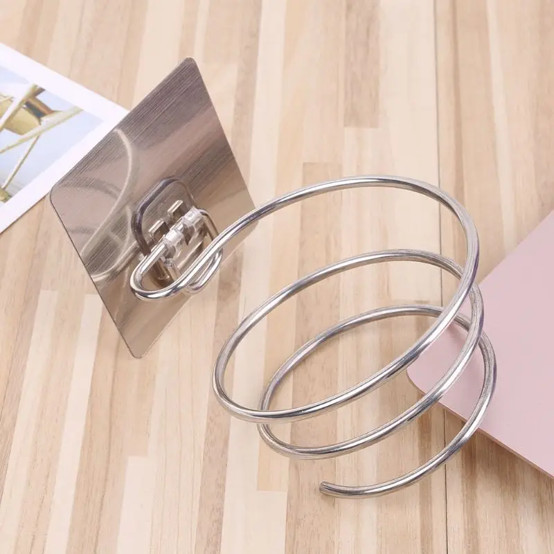 Держатель для фена воздуходувка Органайзер клей настенный гвоздь без сверления