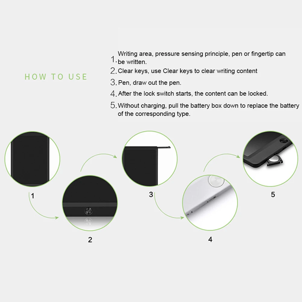 8 5-дюймовый ЖК-планшет для рисования доска рукописного ввода ручка детей