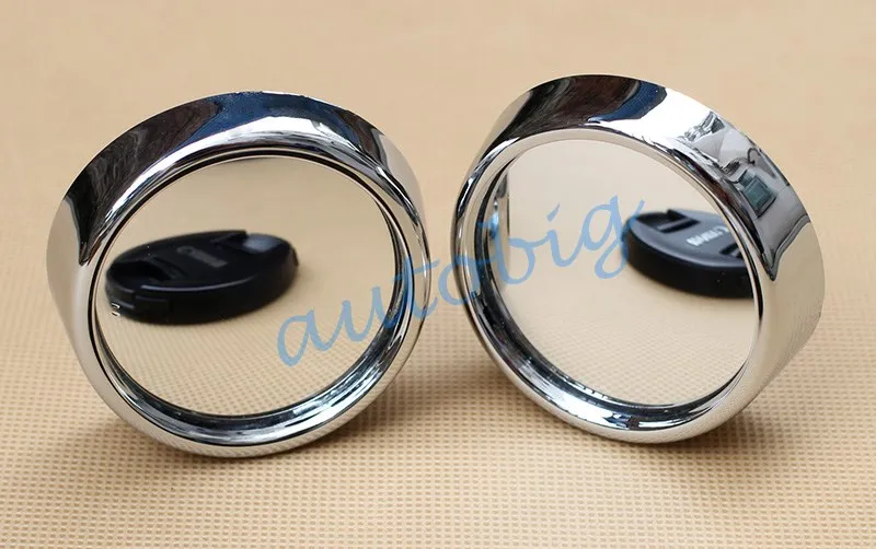 2 шт. круглые выпуклые зеркальные зеркала для слепых зон автомобильные