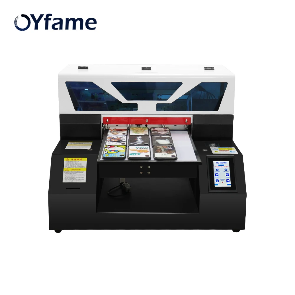 OYfame A3 УФ планшетный принтер печатная машина с R1390 головка принтера для чехол
