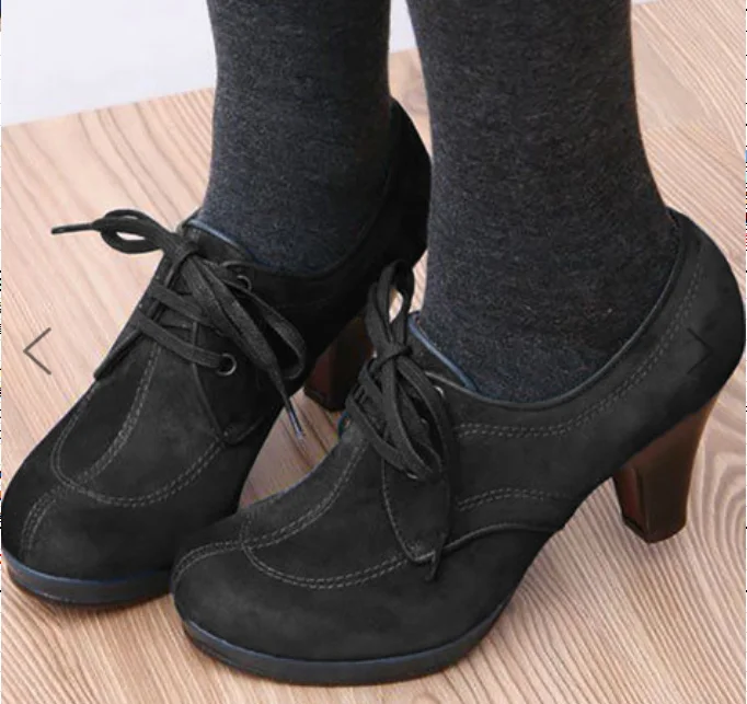 Модная женская прогулочная обувь женские ботильоны уличная пикантные винтажные