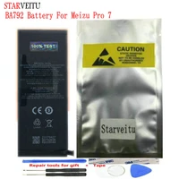 starveitu ba792 battery for meizu pro 7 m792q m792c m792h bateria mobile phone rechargeable li polymer batteries repair tools