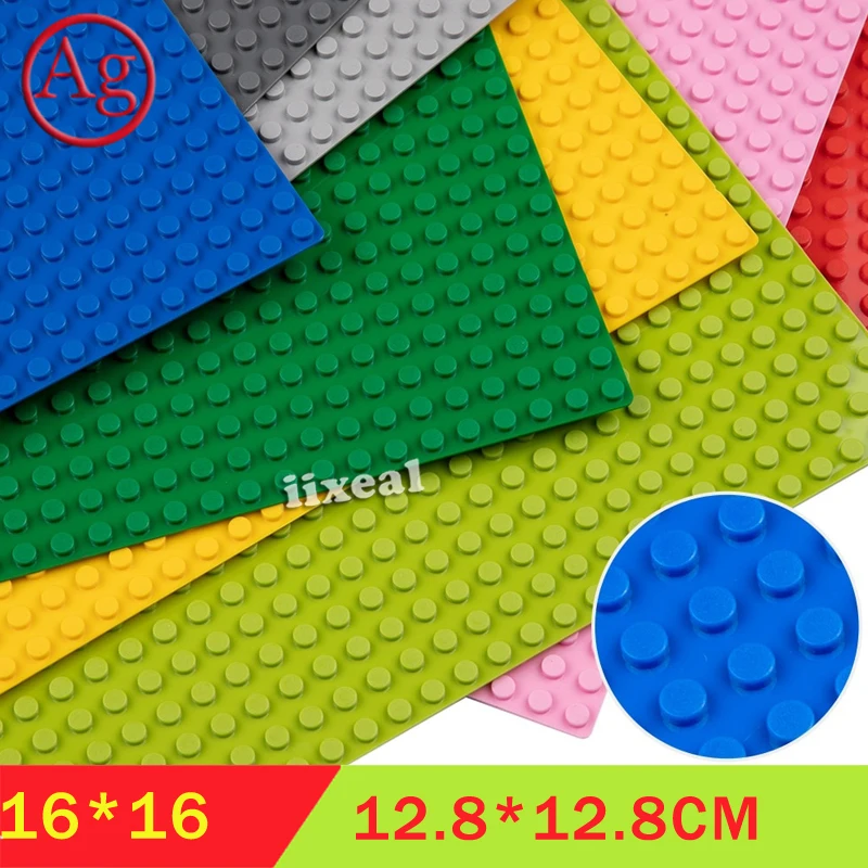 Classic 16*16 Base Plates Plastic Bricks DIY Creative Fit City Construction Building Blocks BasePlates Board Toys | Игрушки и хобби