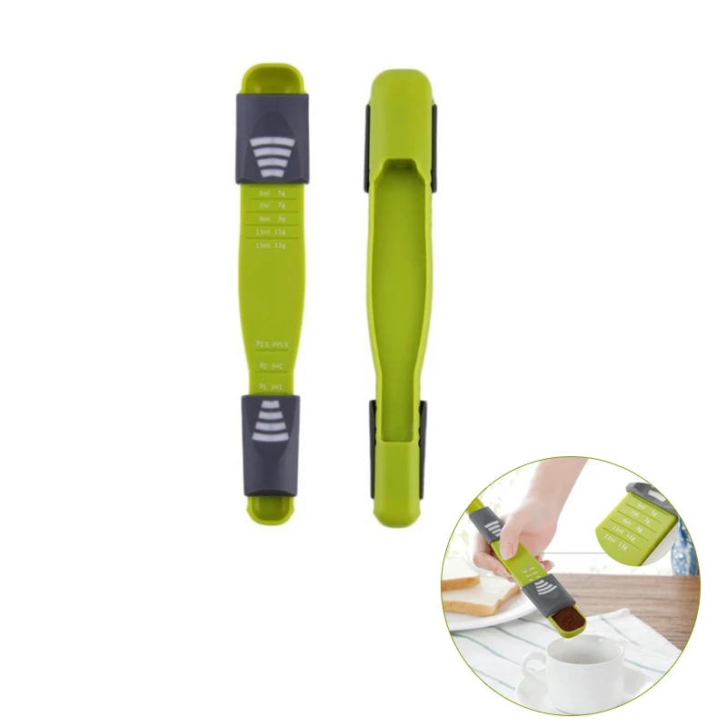 8 уровней регулируемая мерная ложка 13 г/мл для жидкого порошка чашка приправа