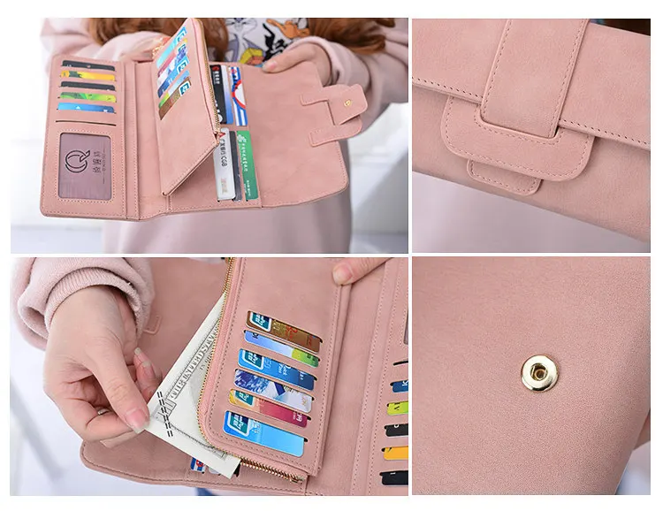 

ShenYanFineLife. PU Multi-function card pack.long wallet.-035