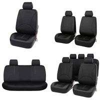 pu leather car seat covers universal high quality back bucket frontrear seat cushion pad protection covers automobile interior