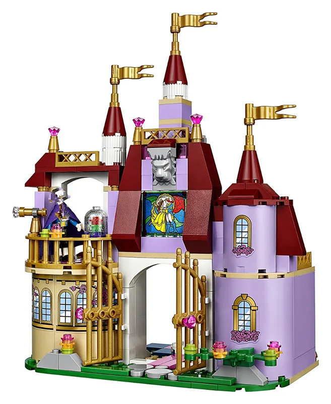 

Princess Belles Enchanted Castle Building Blocks kit For boy Girl Friends Kids classic Model Toys Christmas birthday Gifts