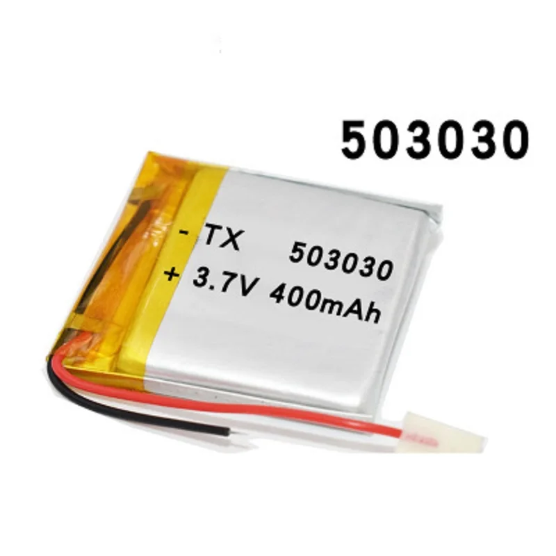 3 7 V 503030 400mAh литий-полимерный аккумулятор для GPS MP3/MP4 плеера вождения dvr BH-503 стерео