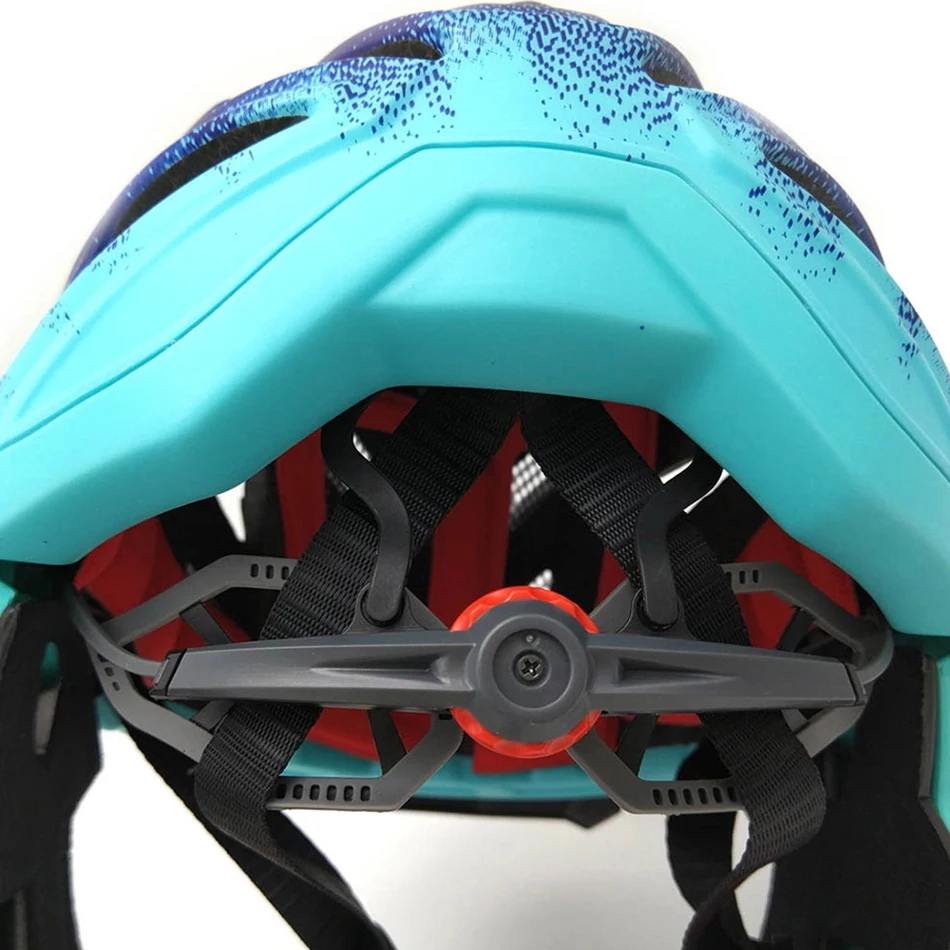 Детский велосипедный шлем fullface красный mtb для катания на горных велосипедах