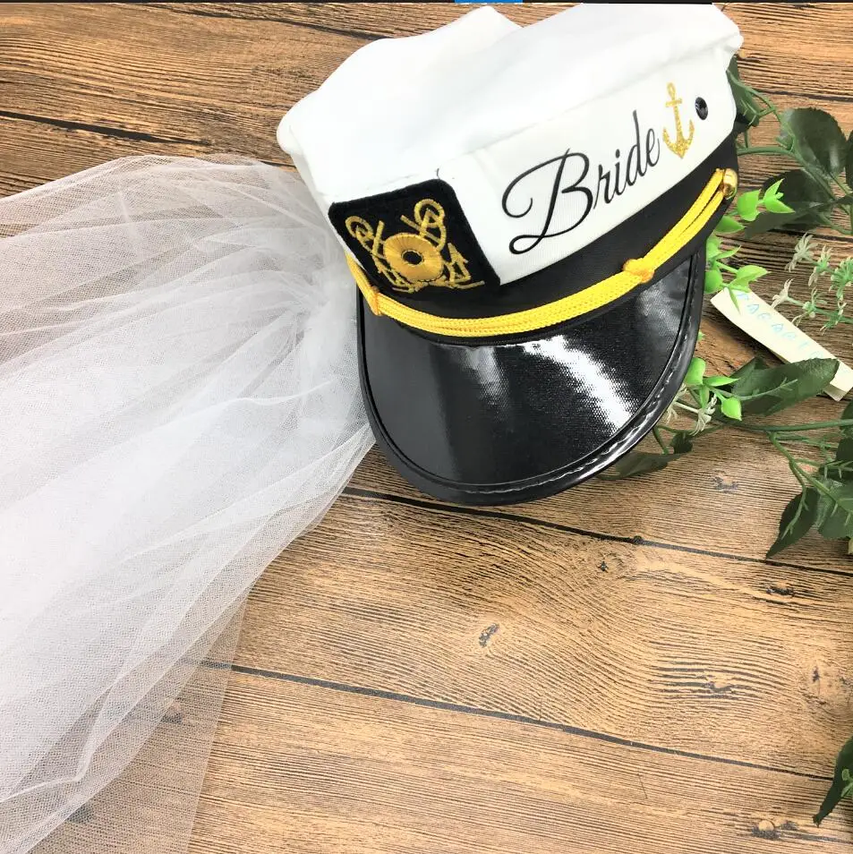 Индивидуально изготовленные морские матросские Свадебные шапки подружки
