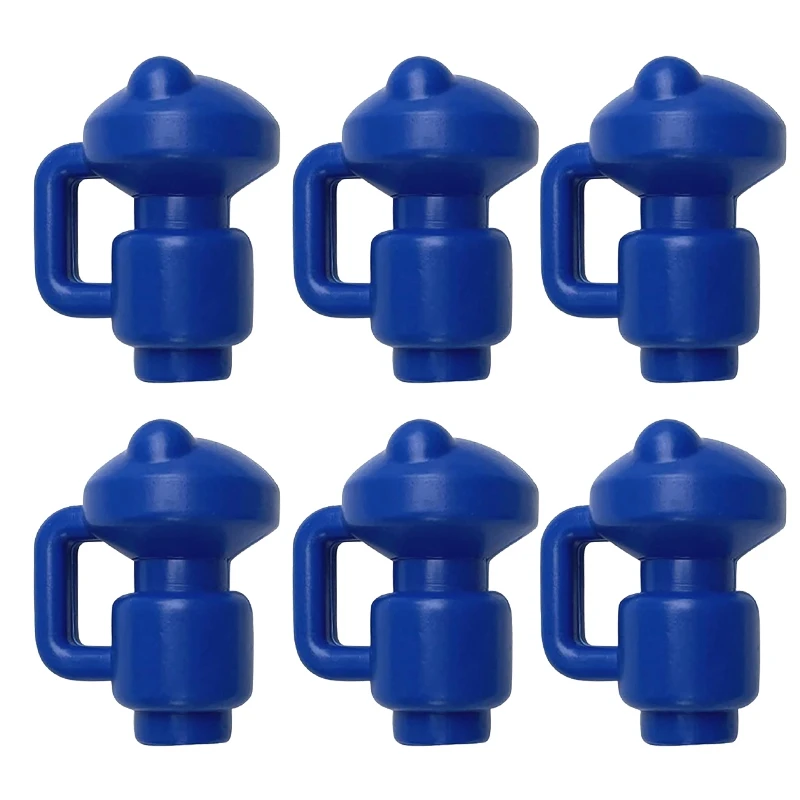 ELOS-6Pcs колпачки для батута диаметром 1,5 дюйма, защитные колпачки для зеркальных стеклянных или металлических колец