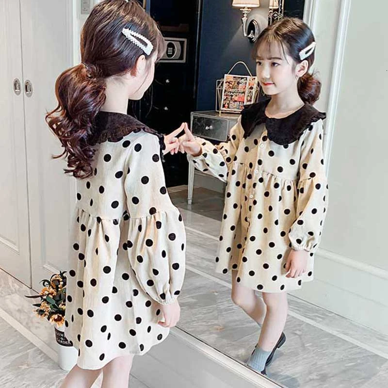 Новинка осени 2019 весенние модные детские платья для девочек платье принцессы с