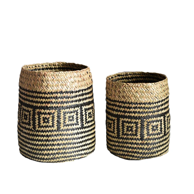 

Сеялка для морских водорослей, набор из 2 комнатных и уличных цветочных горшков, контейнеров для растений, цветочная корзина