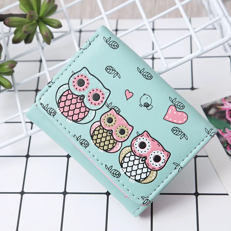 

Кошелек из искусственной кожи для девочек, модные короткие бумажники для женщин, Дамские кошельки для мелочи, клатч с держателем для карт и ...