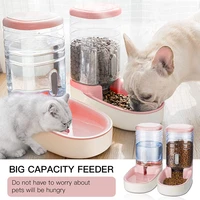 pets cats dogs automatic waterer water dispenser 3 8 l or food feeder pet automatic feeder lpfk dog feeders supplies pet product