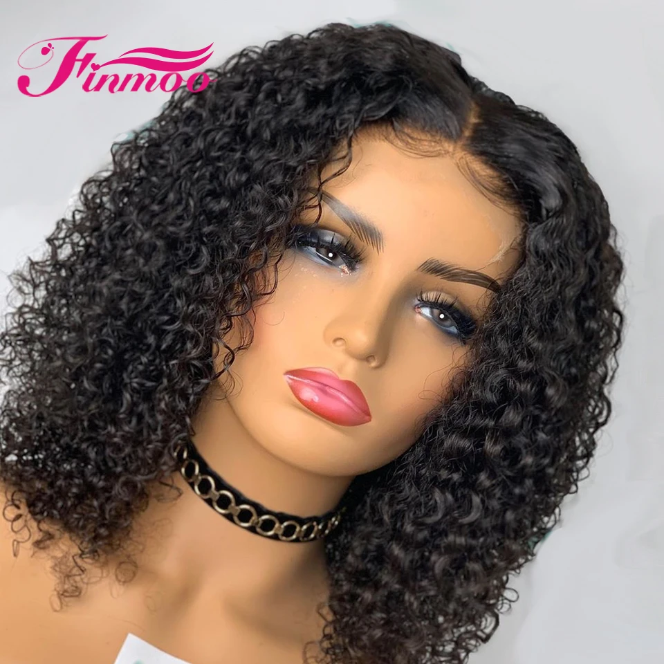 Кудрявые кудрявые кружевные передние парики предварительно сорванные с