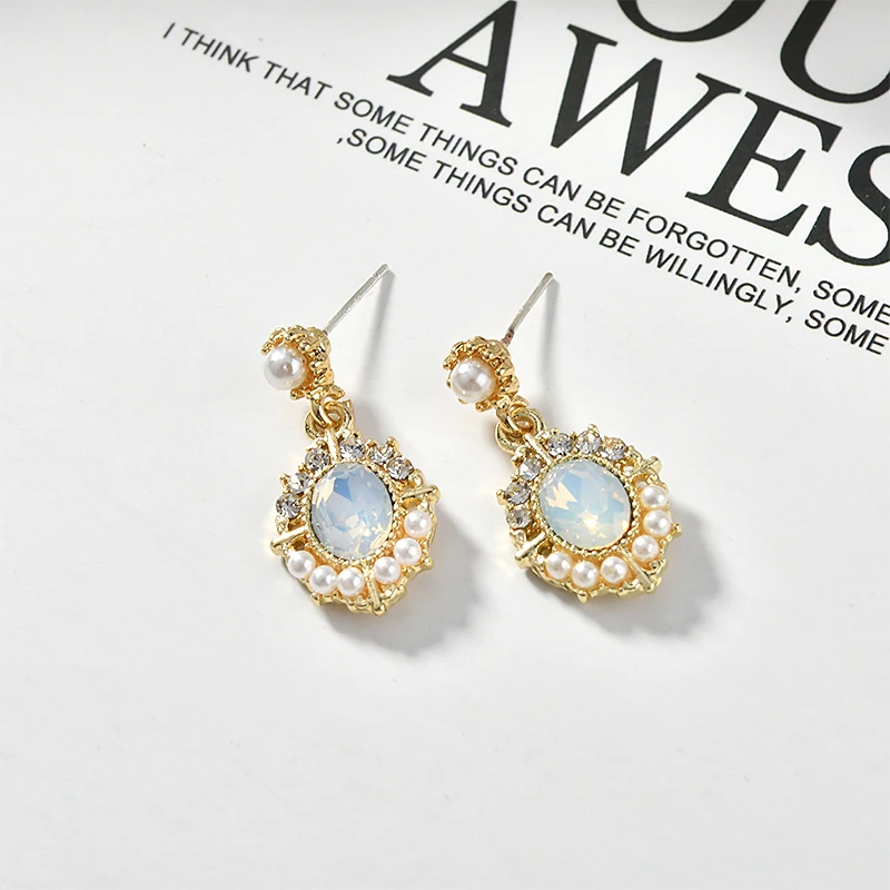 Сплав Алмаз жемчуг сердце любовь Овальный Кулон DIY ожерелья серьги браслет