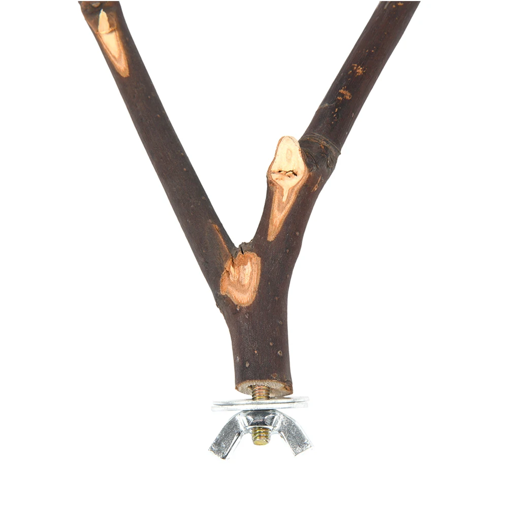 Parrot Bird Standing Stick Wood Pole Cockatiel Parakeet Perches Bite Claw Grinding Toy Cage Accessories Pet Toys | Дом и сад