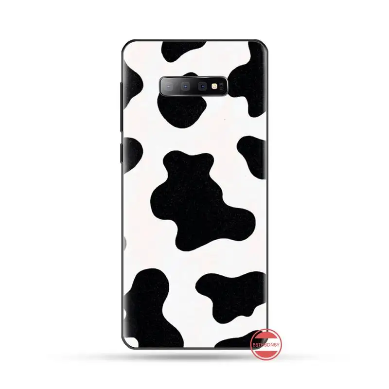 

Cow patter cute Phone Case For Samsung galaxy S7 S8 S9 S10 edge A50 A51 A70 note 10 plus