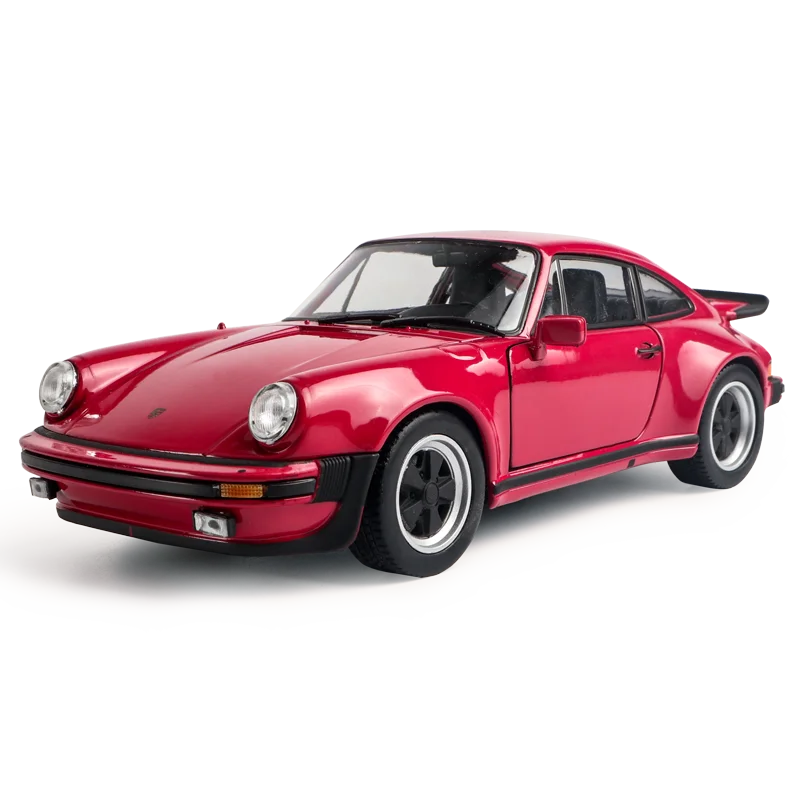 Welly 1:24 Porsche 911 Turbo 3,0 модель автомобиля из сплава Модель автомобиля украшение автомобиля коллекция Подарочная игрушка Литье под давлением модель игрушка для мальчиков