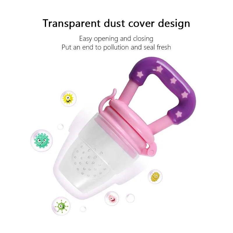 

Baby Nipple Fresh Food Fruit Milk Feeding Bottles Nibbler Learn Feeding Drinking Water Straw Handle Teething Pacifier Infant