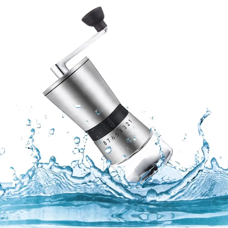 

Manual Coffee Grinde Durable Stainless Steel Hand Crank Grinding Conical Ceramic Coffee Grinder Mill Bean Grinder Tool Dropship
