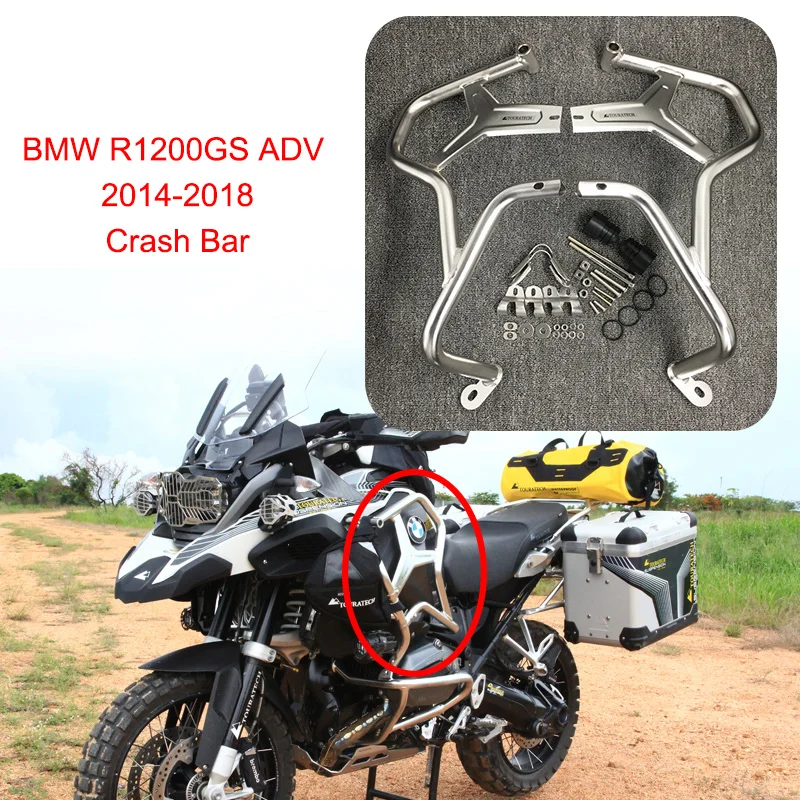 

Аксессуары для мотоциклов Приключения R1200GS ADV, защита двигателя, защита от удара, протектор мотоцикла для BMW R1200GS, приключения 2014-2018 ADV