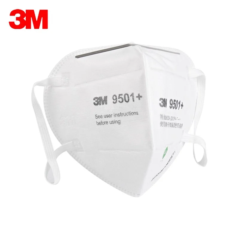 10 шт. 3M FFP2 маска для лица 9501 + ffp2mask PM2.5 защитная с фильтром дышащая безопасная