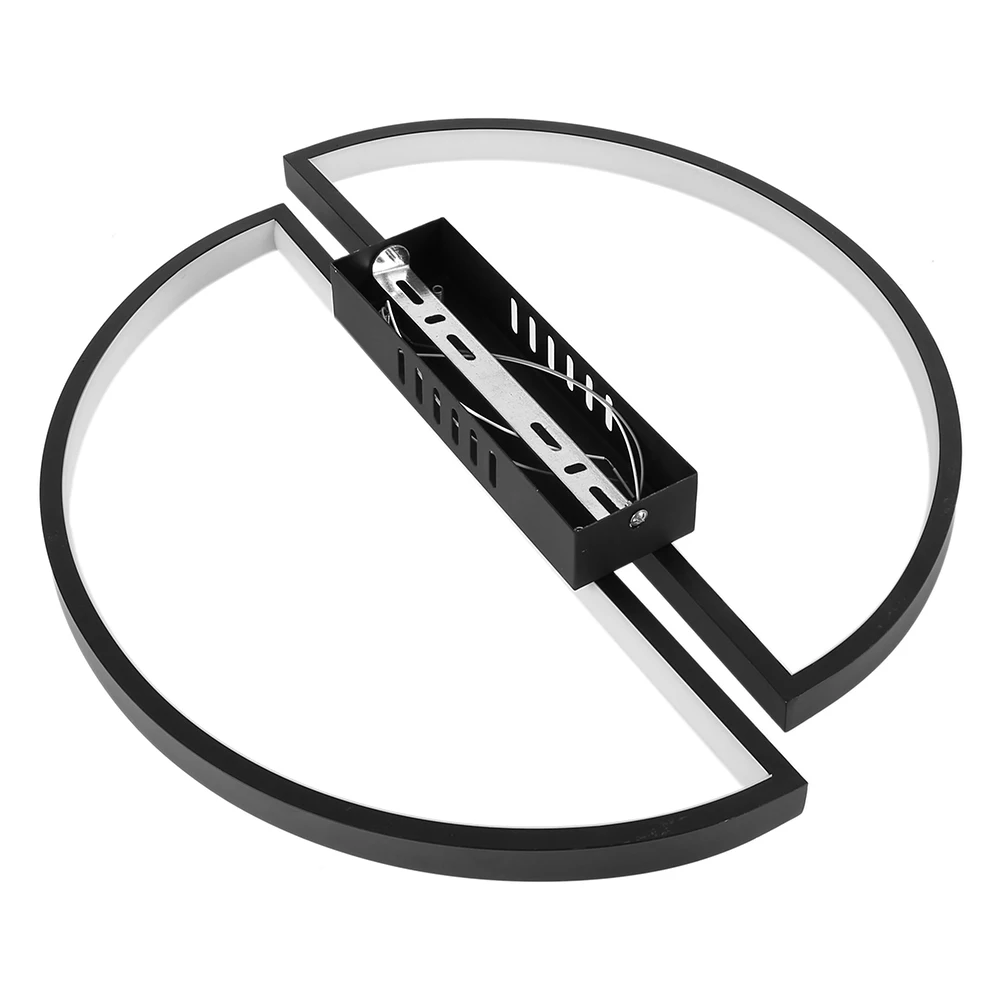 Luces de techo LED modernas para sala de estar, lámpara de techo semicircular, accesorios de acrílico, luces Led para decoración del hogar