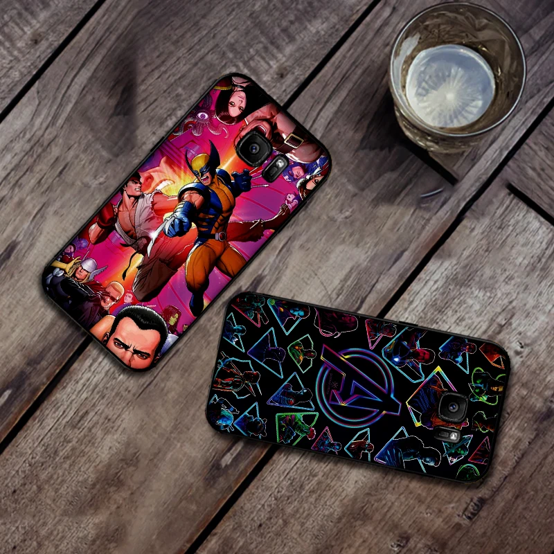 Основатель Marvel Мягкий силиконовый чехол для телефона samsung Galaxy S6 S8 Edge S7 S9 Plus S10 S10E Note