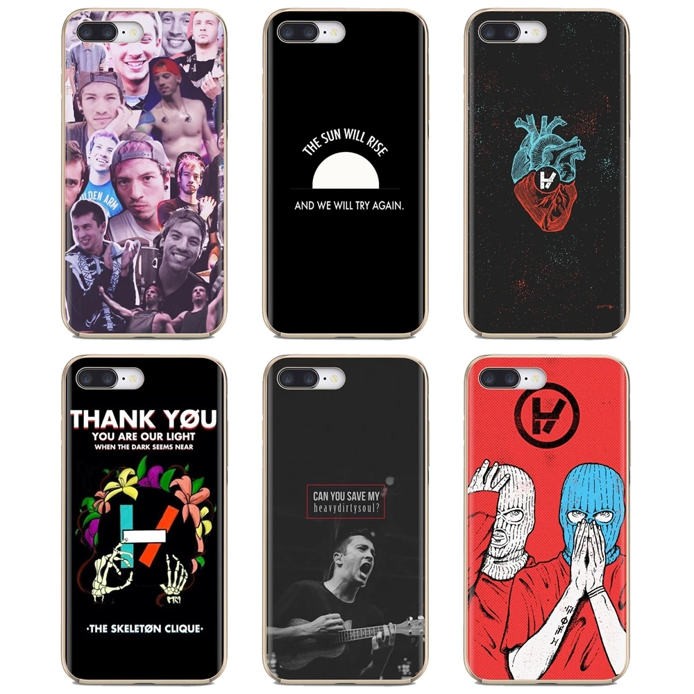 Силиконовый чехол из ТПУ для Xiaomi Redmi 2 S2 3 3S 4 4A 5 5A 6 6A 7A 9 9T 9C 9A Pro Pocophone F1 TWENTY ONE PILOTS TEAR IN