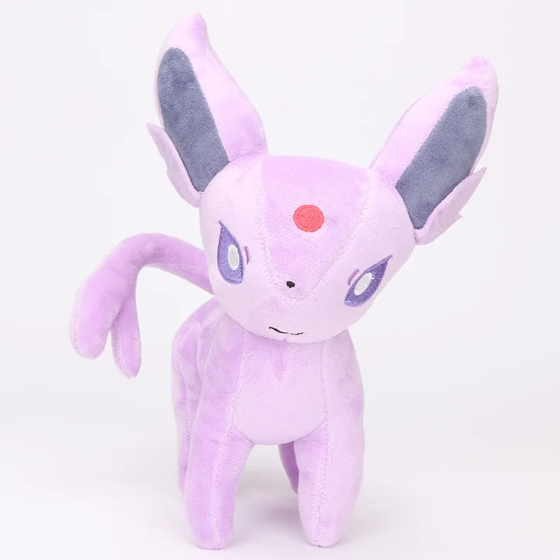 Такара Tomy подлинный Покемон Пикачу Eevee плюшевые игрушки Charmander Gengar Pichu Bulbasaur Mew плюшевые мягкие игрушки для детей - Цвет: 20cm Espeon