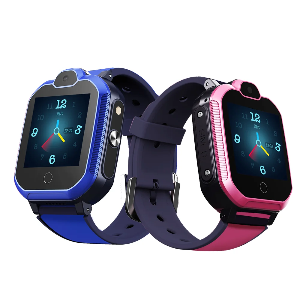 

T6 Smart Watch LBS Kid SmartWatches Baby Watch 1.4 Inch Voice Chat GPS Finder Locator Tracker Anti Lost Monitor with Box PK Q12