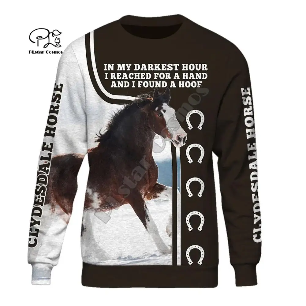 

PLstar Cosmos 3dPrint Animal Horse Doom Unisex Men and Women Unisex Harajuku Streetwear Funny Hoodies/Sweatshirt/Jacket-a3