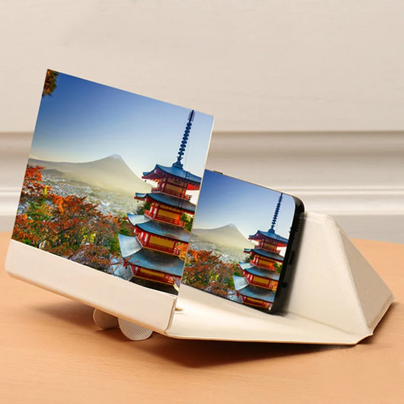 3D усилитель экрана мобильного телефона Лупа высокой четкости видео смартфон