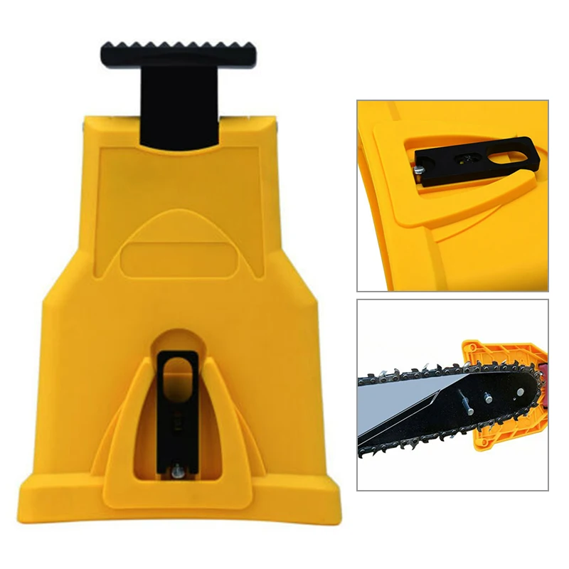 Teeth Sharpener Saw Chain Sharpener Bar-Mounted Fast Grinding Electric Power Chainsaw Chain Sharpener Woodworking Tools Dropship
