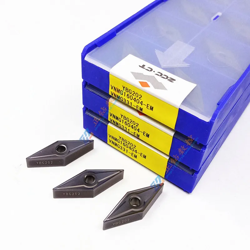 VNMG160404-EM YBG202/VNMG160408-EM YBG202 лезвие CNC из цементированного карбида VNMG160404-EM YBG202/VNMG160408-EM YBG202 лезвие CNC из цементированного карбида