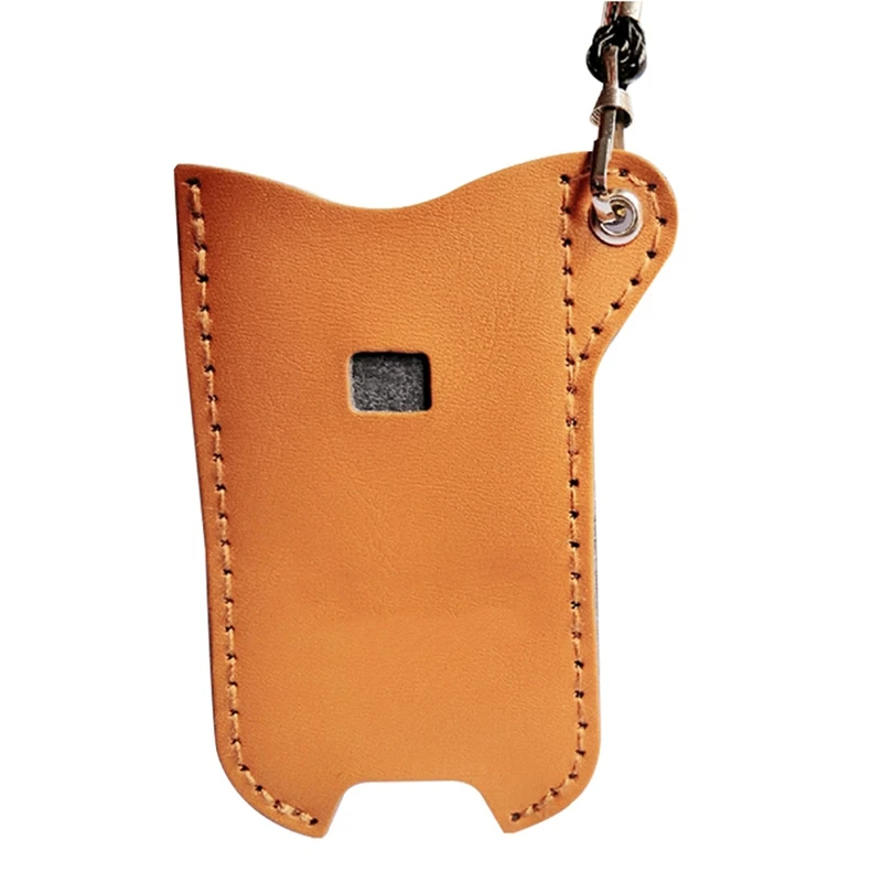 

Full Grain Leather Necklace Lanyard Case For Smok Nord Pod Cover Carrying Bag Pouch Pocket Vape Accessories