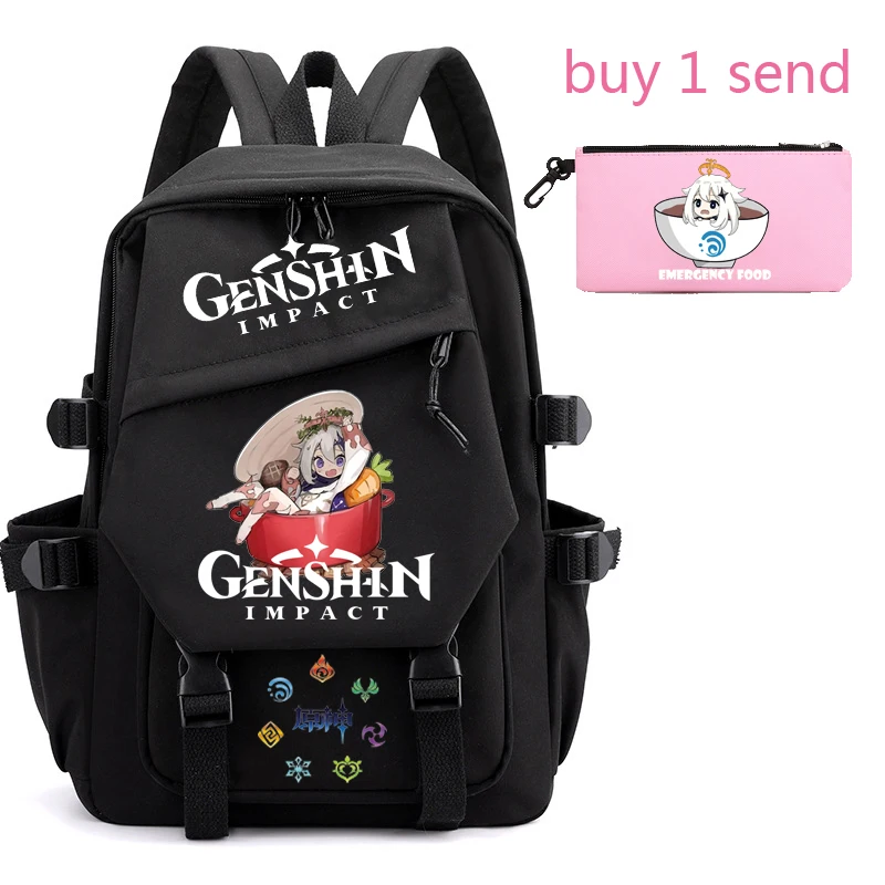 

Genshin Impact Women's Men's Backpack Satchel Student Casual Laptop Backpack