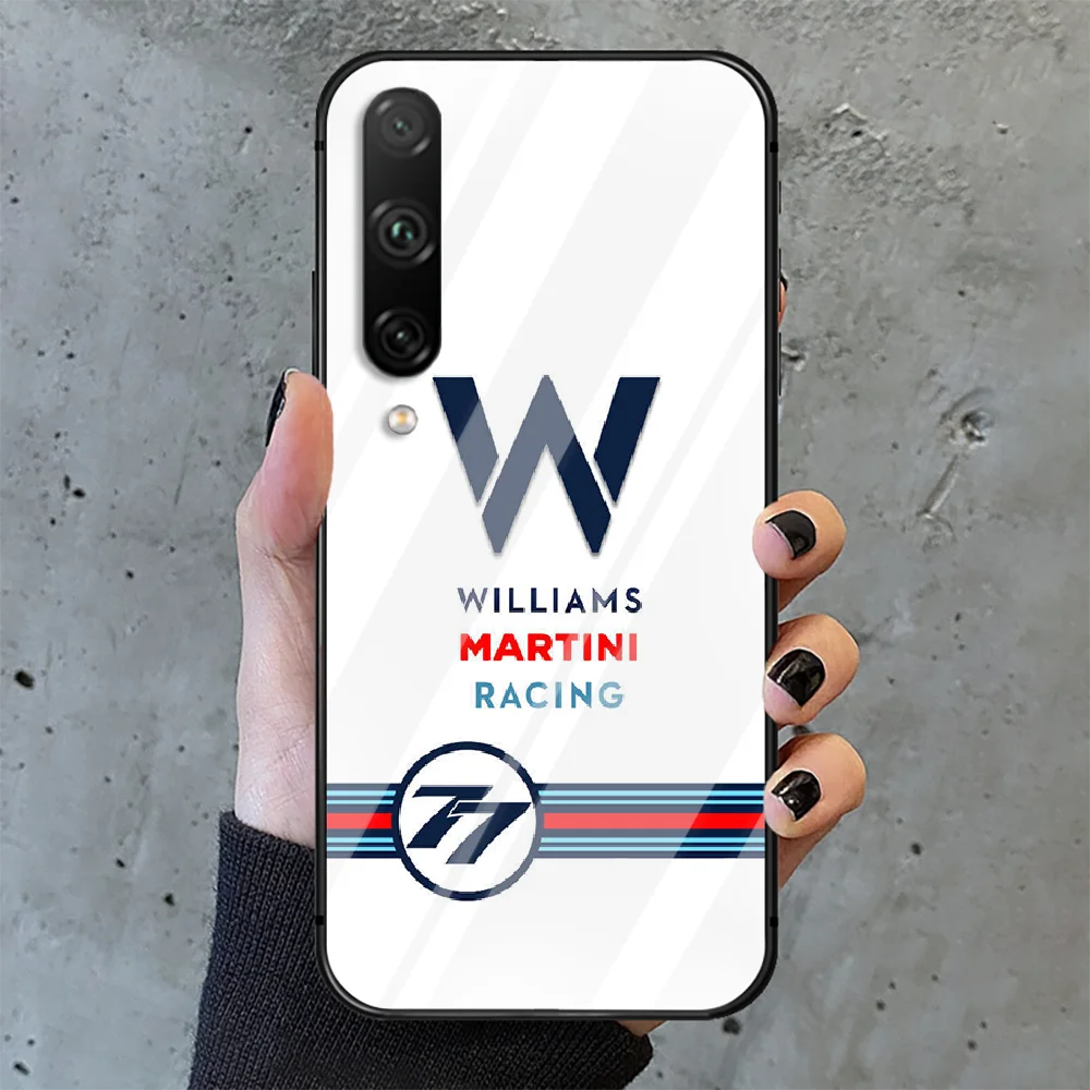 

Martini Racing Car Phone Tempered Glass Case Cover For huawei honor 7 8 9 10 20 A X S lite i pro Phone case Pretty Hoesjes