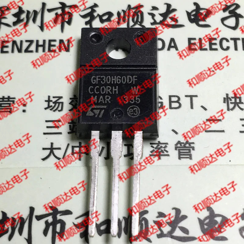

10 шт./лот GF30H60DF новая Оригинальная пятна TO-220F