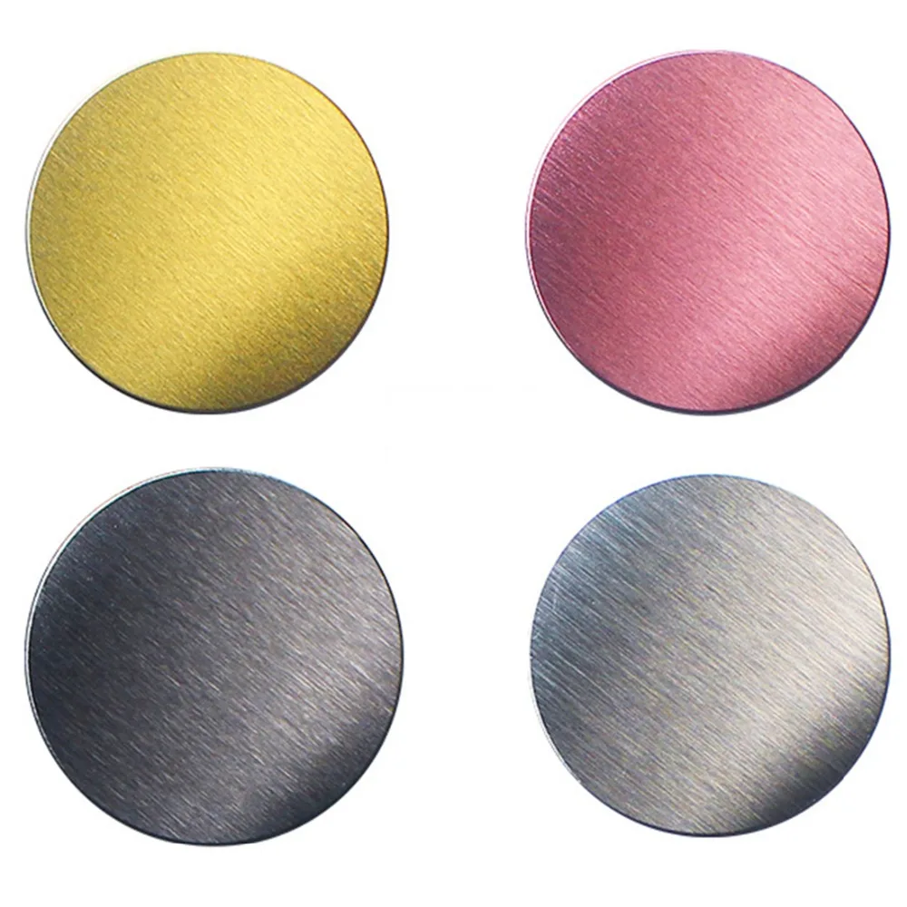 

2pcs/lot 40x40mm Metal Plate disk iron sheet for Magnet Mobile Phone Holder For Magnetic Car Phone Stand holders Zte samsung