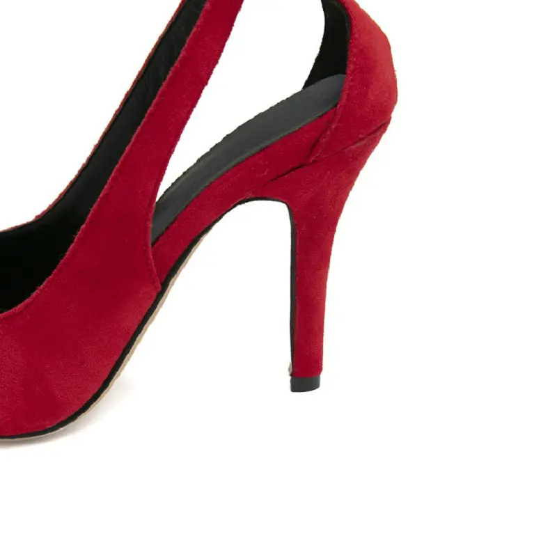 

Sianie Tianie 2020 spring summer pointed toe sexy high heels for woman wedding party club stilettos hallow cut out pumps size 45